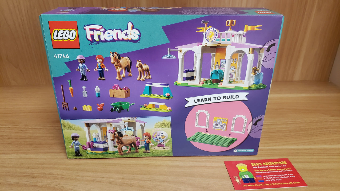 New, Sealed LEGO® Friends 41746 Horse Training 4+ Building Toy Set (134 Pieces)
