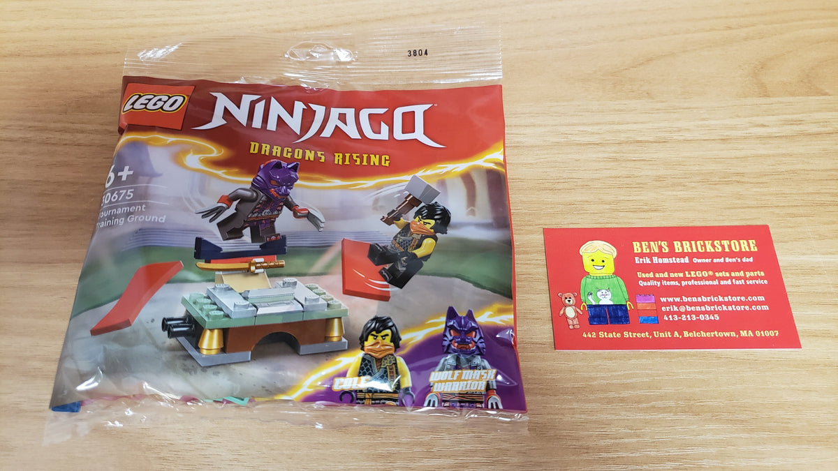 New, Sealed LEGO® Ninjago Dragons Rising Set 30675 - Tournament Training Ground polybag (49 pcs)