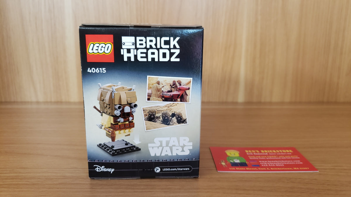 New, Sealed LEGO® BrickHeadz Star Wars Set 40615 - Tusken Raider(152 pcs)