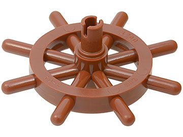 Part 4790b - Boat, Ship's Wheel with Slotted Pin