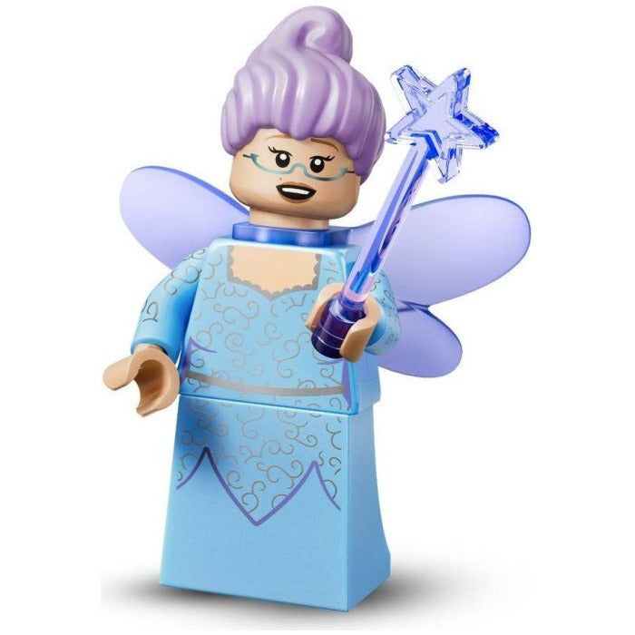 New, Sealed LEGO® Shrek Collectible Minifigures Set 71053 Fairy Godmother (Complete Set with Stand and Accessories)