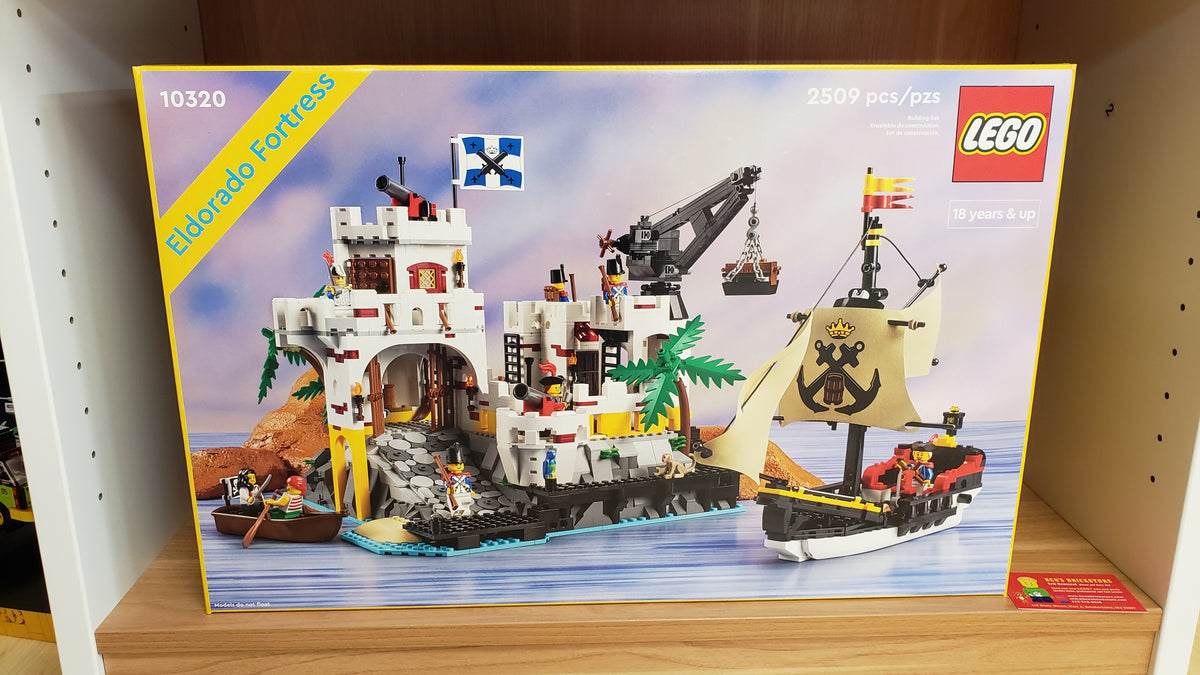 New, Sealed LEGO® Pirates Set 10320 - Eldorado Fortress (2509 pcs)