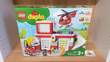 New, Sealed LEGO® DUPLO® Fire Station & Helicopter 10970 Building Toy (117 pcs)