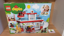 New, Sealed LEGO® DUPLO® Fire Station & Helicopter 10970 Building Toy (117 pcs)