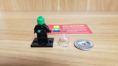New, Sealed LEGO® Collectible Minifigures Set 71046, col26-7 - Flying Saucer Costume Fan, Series 26 (Complete Set with Stand and Accessories)