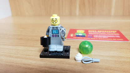 New, Sealed LEGO® Collectible Minifigures Set 71046, col26-9 - Robot Butler, Series 26 (Complete Set with Stand and Accessories)