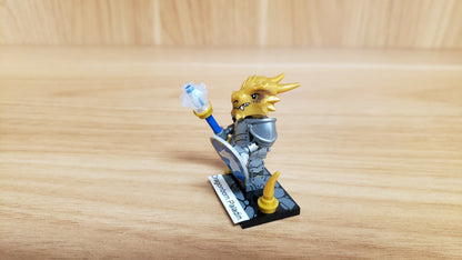 New, Sealed LEGO® Collectible Minifigures Set 71047, coldnd-4 - Dragonborn Paladin, Dungeons & Dragons (Complete Set with Stand and Accessories)