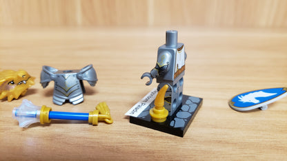 New, Sealed LEGO® Collectible Minifigures Set 71047, coldnd-4 - Dragonborn Paladin, Dungeons & Dragons (Complete Set with Stand and Accessories)