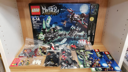 Used, Complete LEGO® Monster Fighters Set 9467 - The Ghost Train - Includes Box!