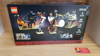 New, Sealed LEGO® Ideas Jazz Quartet 21334 Building Kit for Music-Loving Adults (1,606 Pieces)