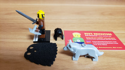 New, Sealed LEGO® Collectible Minifigures Set 71048, col27-2 - Wolfpack Beastmaster, Series 27 (Complete Set with Stand and Accessories)