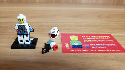 New, Sealed LEGO® Collectible Minifigures Set 71048, col27-3 - Jetpack Racer, Series 27 (Complete Set with Stand and Accessories)