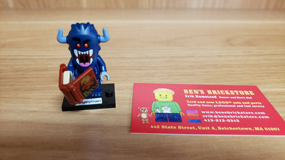 New, Sealed LEGO® Collectible Minifigures Set 71048, col27-8 - Bogeyman, Series 27 (Complete Set with Stand and Accessories)