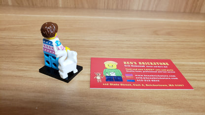 New, Sealed LEGO® Collectible Minifigures Set 71048, col27-11 - Cat Lover, Series 27 (Complete Set with Stand and Accessories)