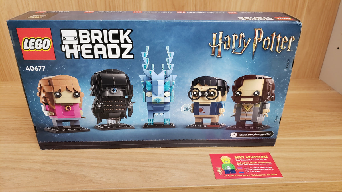 New, Sealed LEGO® BrickHeadz Harry Potter Set 40677 - Prisoner of Azkaban Figures (697 pcs)