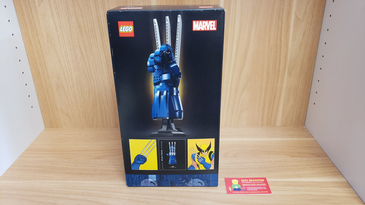 New, Sealed LEGO® Super Heroes X-Men Set 76250 - Wolverine's Adamantium Claws (596 pcs)