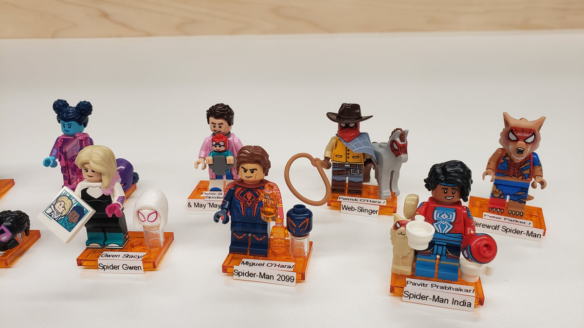 New, Sealed LEGO® Spider-Man Across the Spider-Verse Collectible Minifigures Set 71050-2 - Minifigure, Spider-Man Across the Spider-Verse (Complete Series of 12 Complete Minifigure Sets)