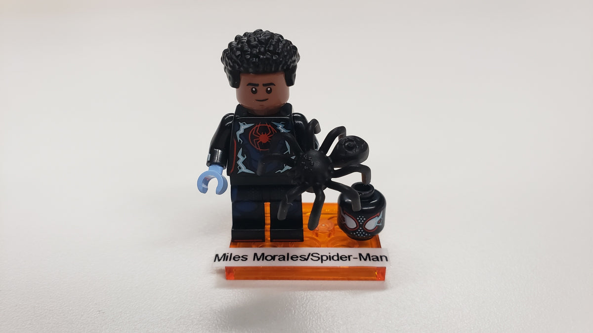 New, Sealed LEGO® 71050 Spider-Man Across the Spider-Verse Collectible Minifigures, colspi-1 - Miles Morales / Spider-Man (Complete Set with Stand and Accessories)