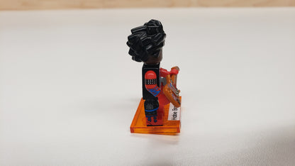 New, Sealed LEGO® 71050 Spider-Man Across the Spider-Verse Collectible Minifigures, colspi-2 - Hobie Brown / Spider-Punk (Complete Set with Stand and Accessories)
