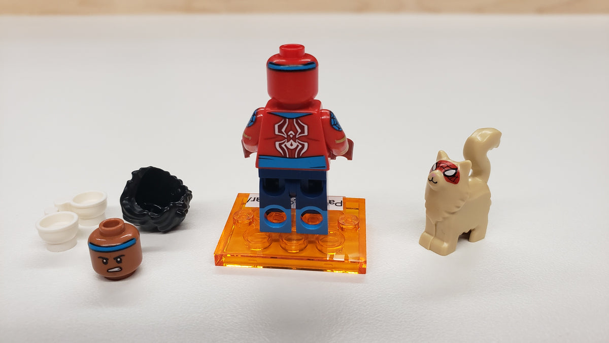 New, Sealed LEGO® 71050 Spider-Man Across the Spider-Verse Collectible Minifigures, colspi-6 - Pavitr Prabhakar/Spider-Man India (Complete Set with Stand and Accessories)