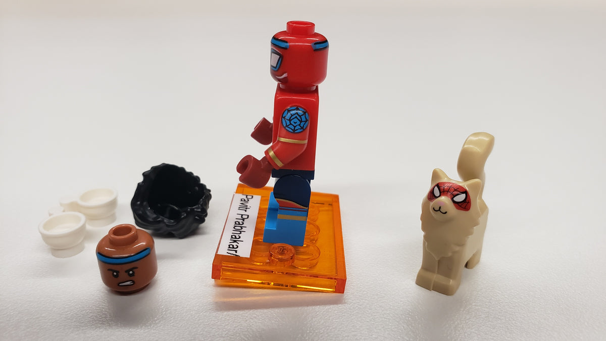 New, Sealed LEGO® 71050 Spider-Man Across the Spider-Verse Collectible Minifigures, colspi-6 - Pavitr Prabhakar/Spider-Man India (Complete Set with Stand and Accessories)