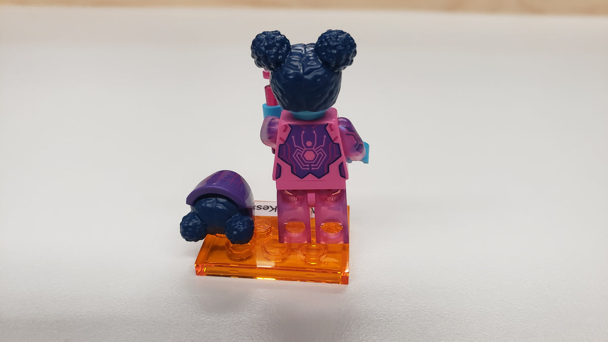 New, Sealed LEGO® 71050 Spider-Man Across the Spider-Verse Collectible Minifigures, colspi-9- Margo Kess/Spider-Byte (Complete Set with Stand and Accessories)