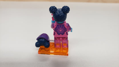 New, Sealed LEGO® 71050 Spider-Man Across the Spider-Verse Collectible Minifigures, colspi-9- Margo Kess/Spider-Byte (Complete Set with Stand and Accessories)