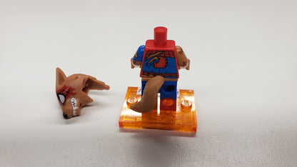 New, Sealed LEGO® 71050 Spider-Man Across the Spider-Verse Collectible Minifigures, colspi-12 - Peter Parker/Werewolf Spider-Man (Complete Set with Stand and Accessories)
