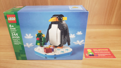 New, Sealed LEGO® Holiday & Event Set 40498 - Christmas Penguin (244 pcs)