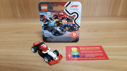 New, Sealed LEGO® Collectibles Set 71049, colf1rc-10 - Haas F1 Team Race Car, F1 Collectible Race Cars