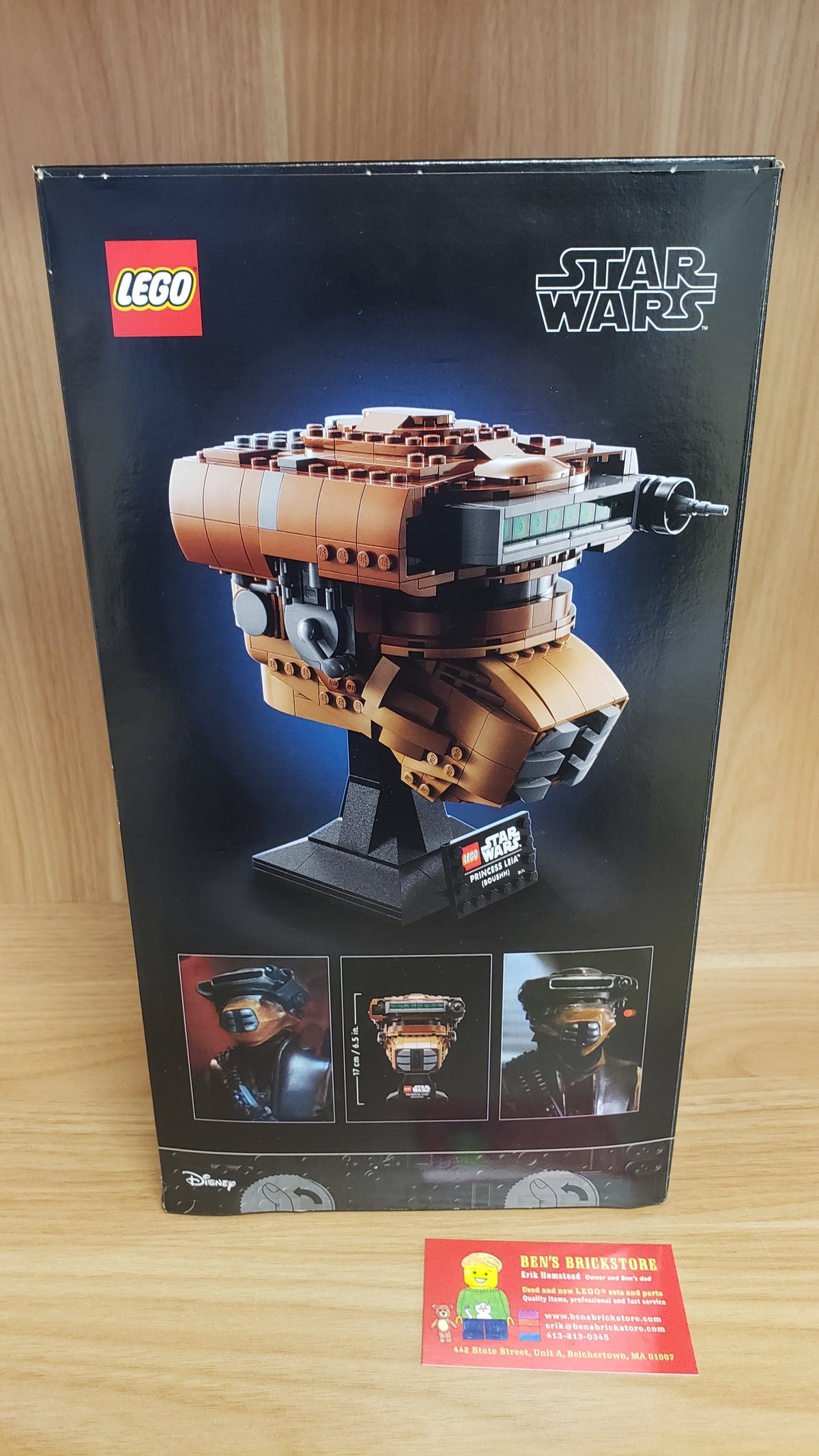 New, Sealed LEGO® Star Wars Set 75351 - Princess Leia (Boushh) Helmet (670 pcs)