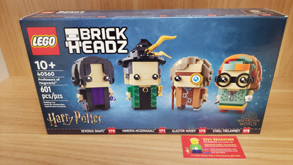 New, Sealed LEGO® BrickHeadz Harry Potter Set 40560 - Professors of Hogwarts (601 pcs)