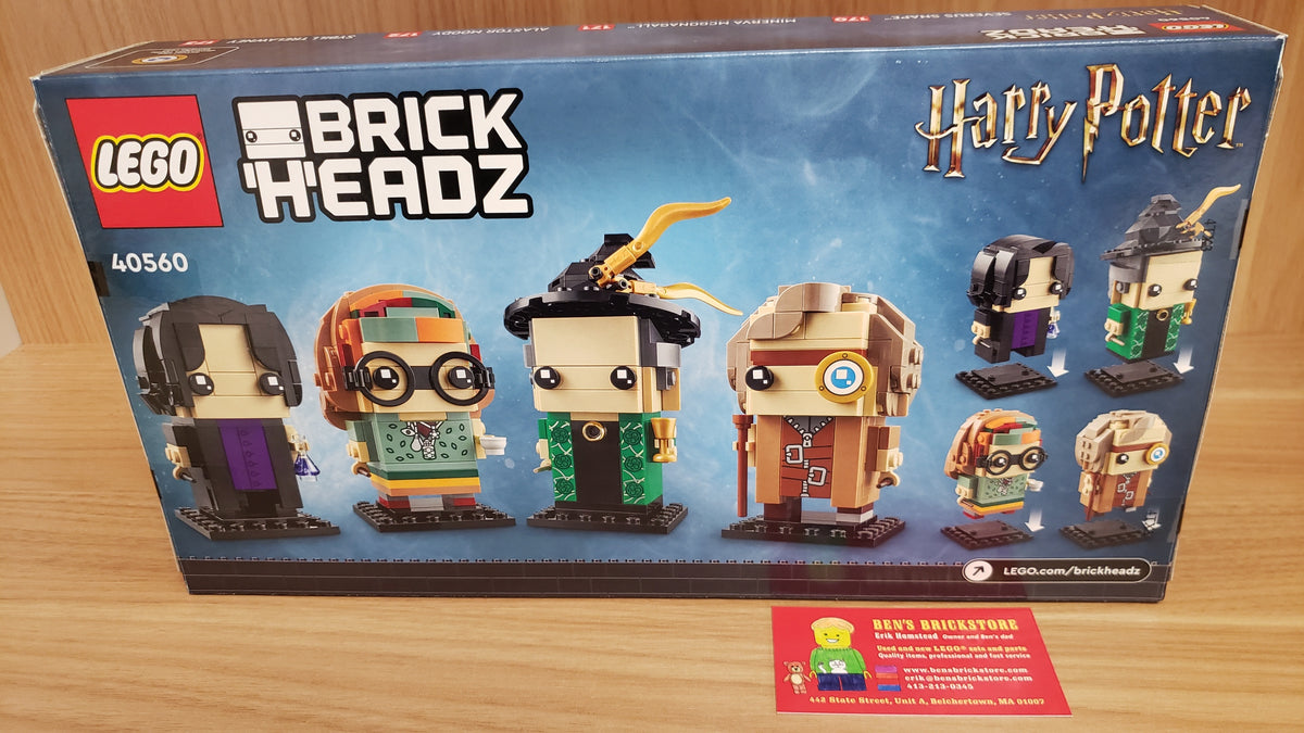 New, Sealed LEGO® BrickHeadz Harry Potter Set 40560 - Professors of Hogwarts (601 pcs)