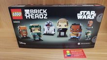 New, Complete PARTIALLY UNSEALED BOX LEGO® BrickHeadz Set 40623 - Star Wars Battle of Endor Heroes (549 pcs)