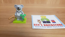 New, Sealed LEGO® Collectible Minifigures Set 71051, col28-6 - Koala Costume Fan, Series 28 (Complete Set with Stand and Accessories)