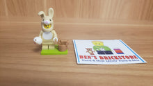 New, Sealed LEGO® Collectible Minifigures Set 71051, col28-10 - Cute Bunny Costume Fan, Series 28 (Complete Set with Stand and Accessories)