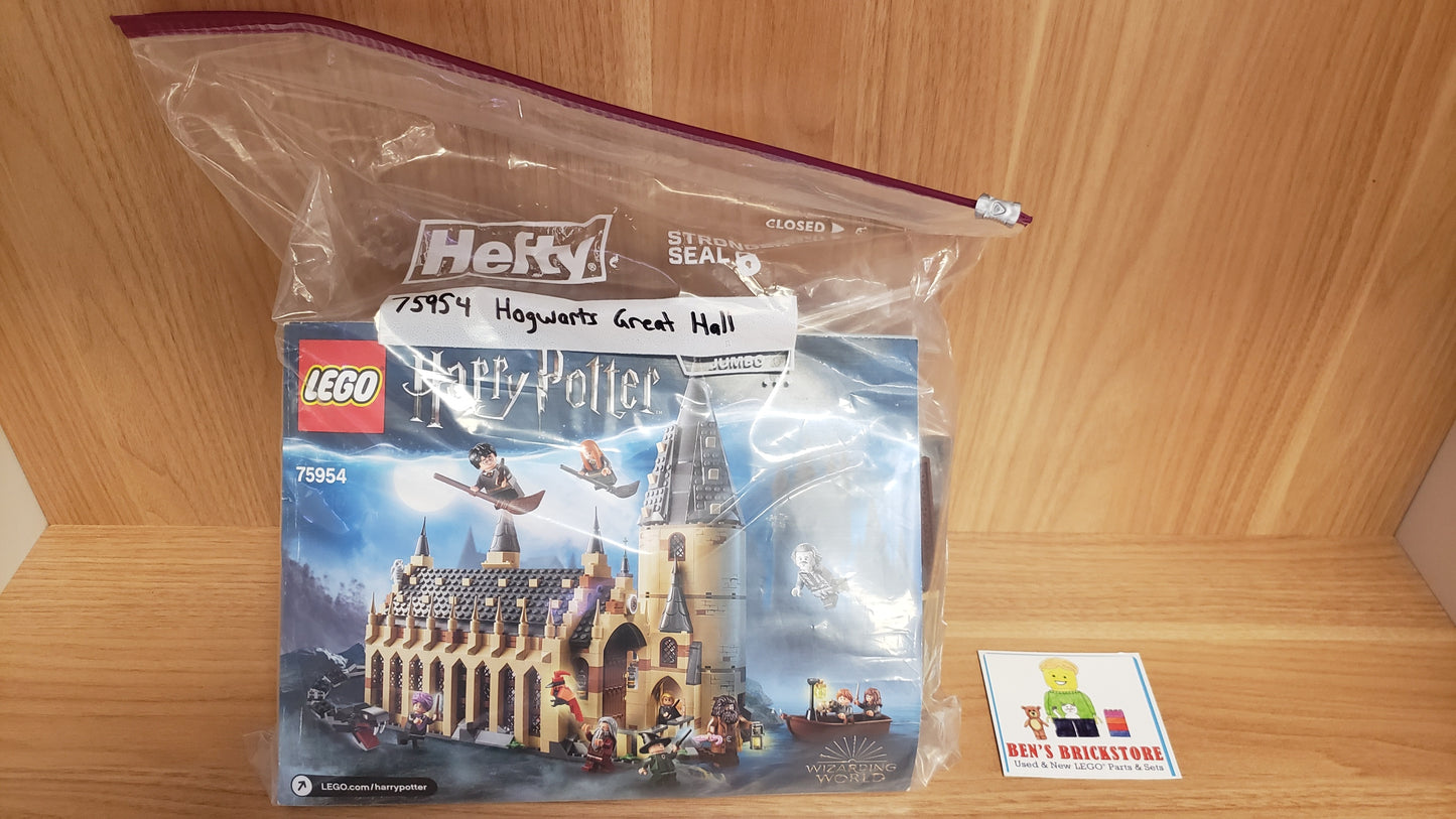 Used, Complete, NO BOX, LEGO® Harry Potter Set 75954 - Hogwarts Great Hall (878 Pieces)