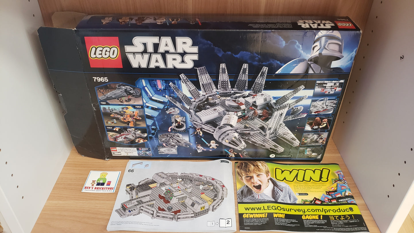 Used, INCOMPLETE, PREASSEMBLED, LEGO® Star Wars: The Rise of Skywalker Millennium Falcon™ 75257 Building Kit (1,351 Pieces)