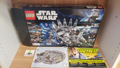 Used, INCOMPLETE, PREASSEMBLED, LEGO® Star Wars: The Rise of Skywalker Millennium Falcon™ 75257 Building Kit (1,351 Pieces)