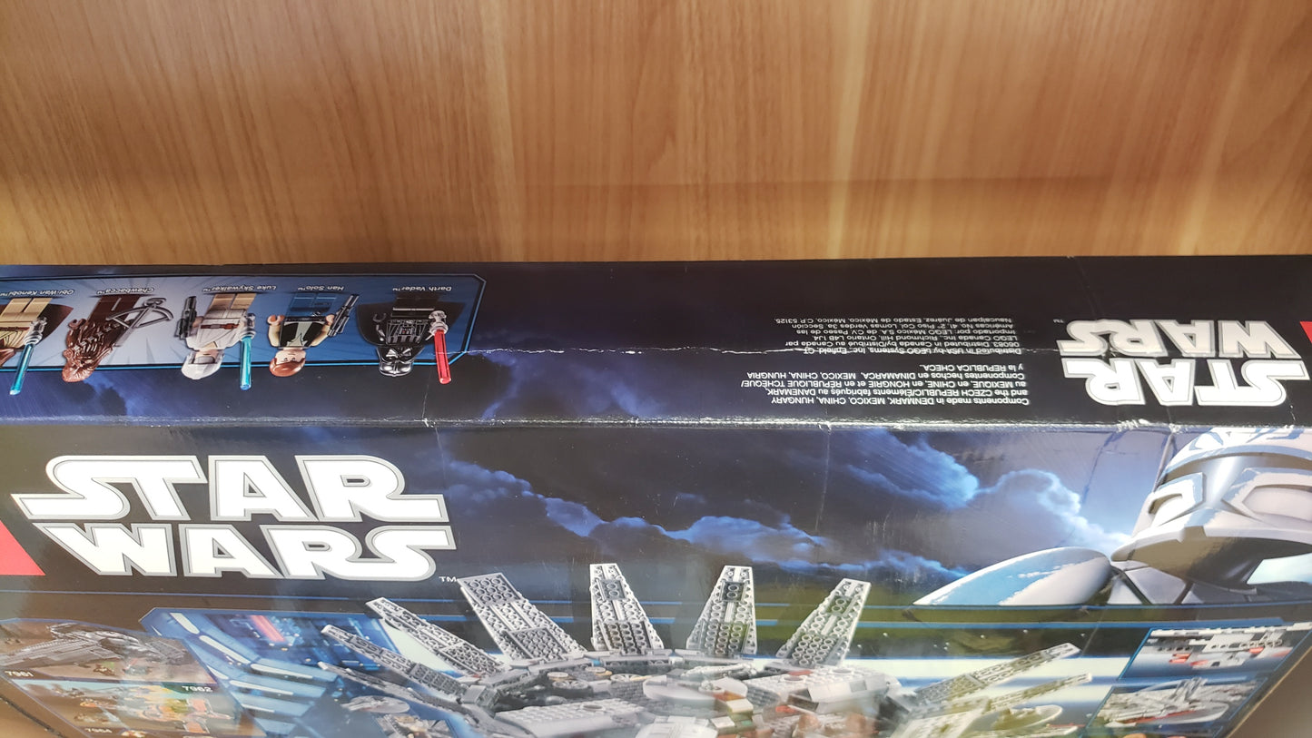 Used, INCOMPLETE, PREASSEMBLED, LEGO® Star Wars: The Rise of Skywalker Millennium Falcon™ 75257 Building Kit (1,351 Pieces)