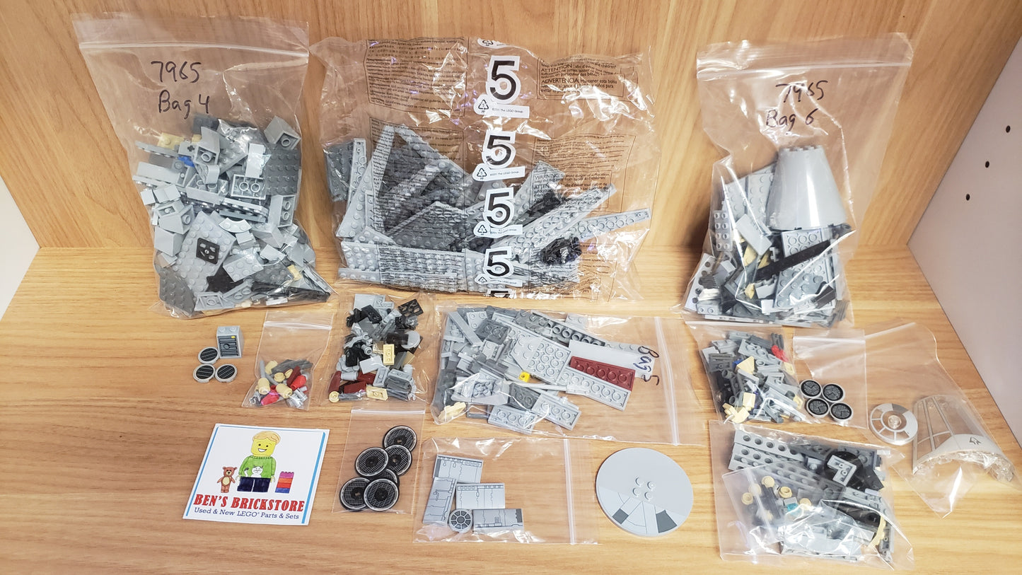 Used, INCOMPLETE, PREASSEMBLED, LEGO® Star Wars: The Rise of Skywalker Millennium Falcon™ 75257 Building Kit (1,351 Pieces)