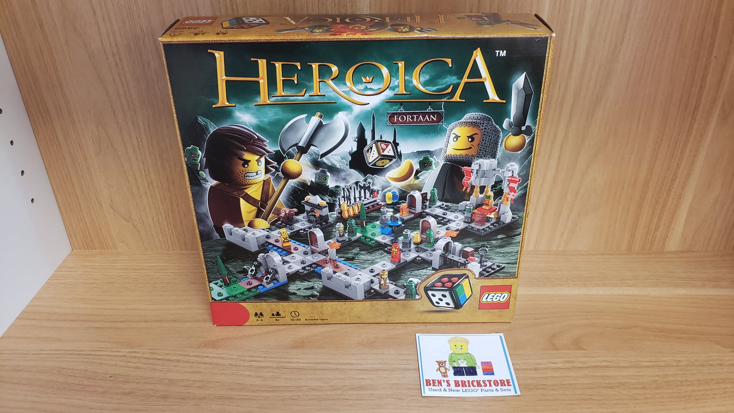Used, Complete LEGO® Games Set 3860 - Heroica - Fortaan