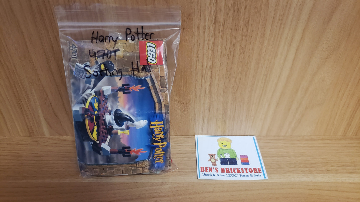 Used, Complete NO BOX LEGO® Harry Potter Set 4701 - Sorting Hat