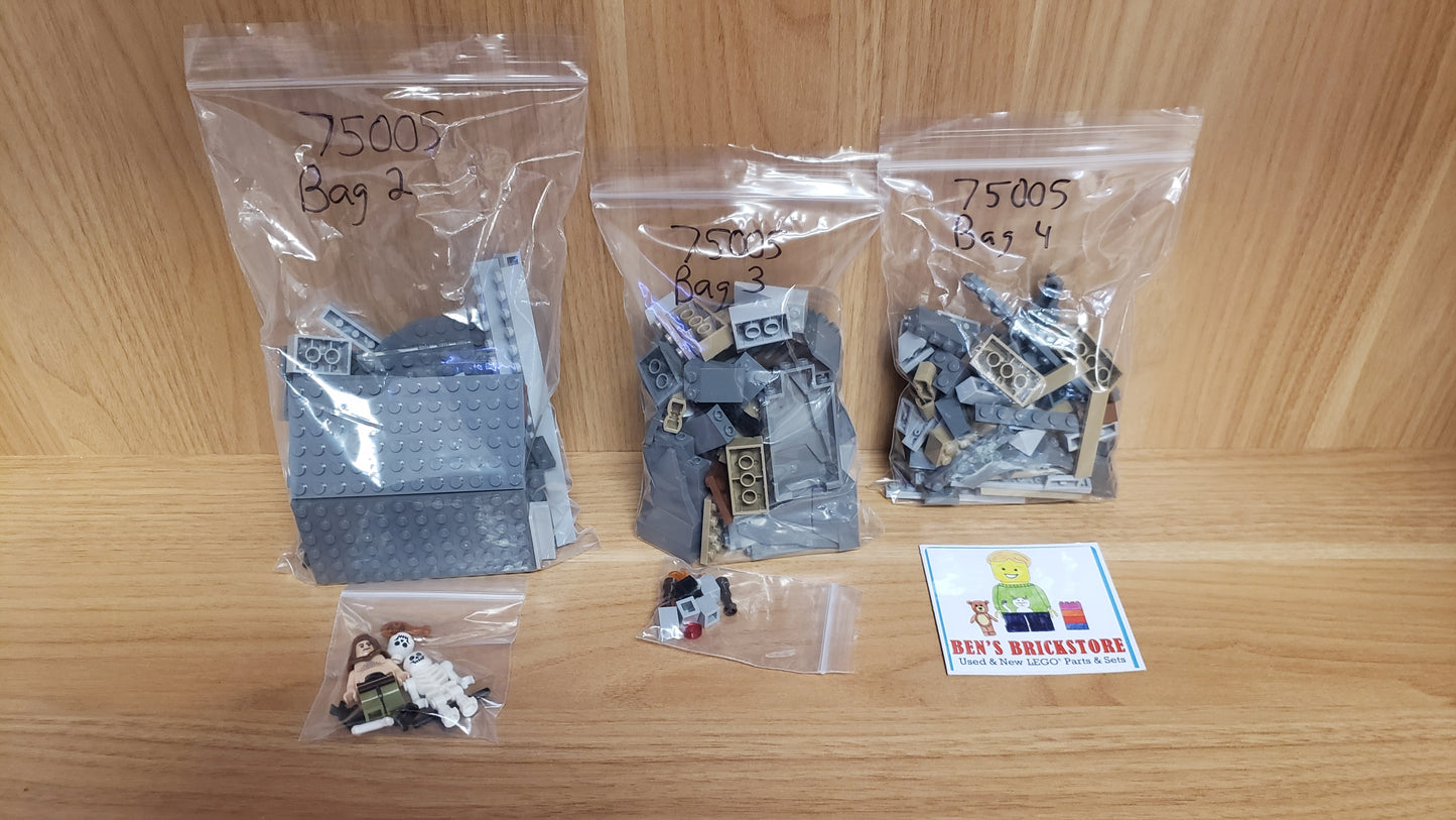 Used, Complete, NO BOX LEGO® Star Wars™ Set 75005 - Rancor Pit (380 Pieces)