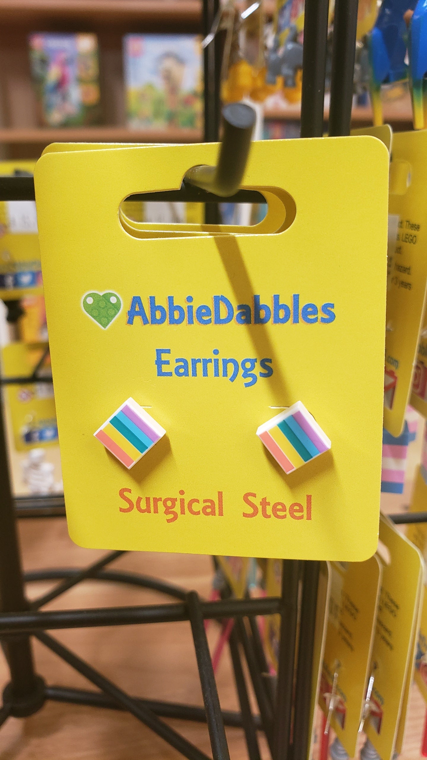 AbbieDabbles Earrings - Love, Rainbows, and Random Fun!