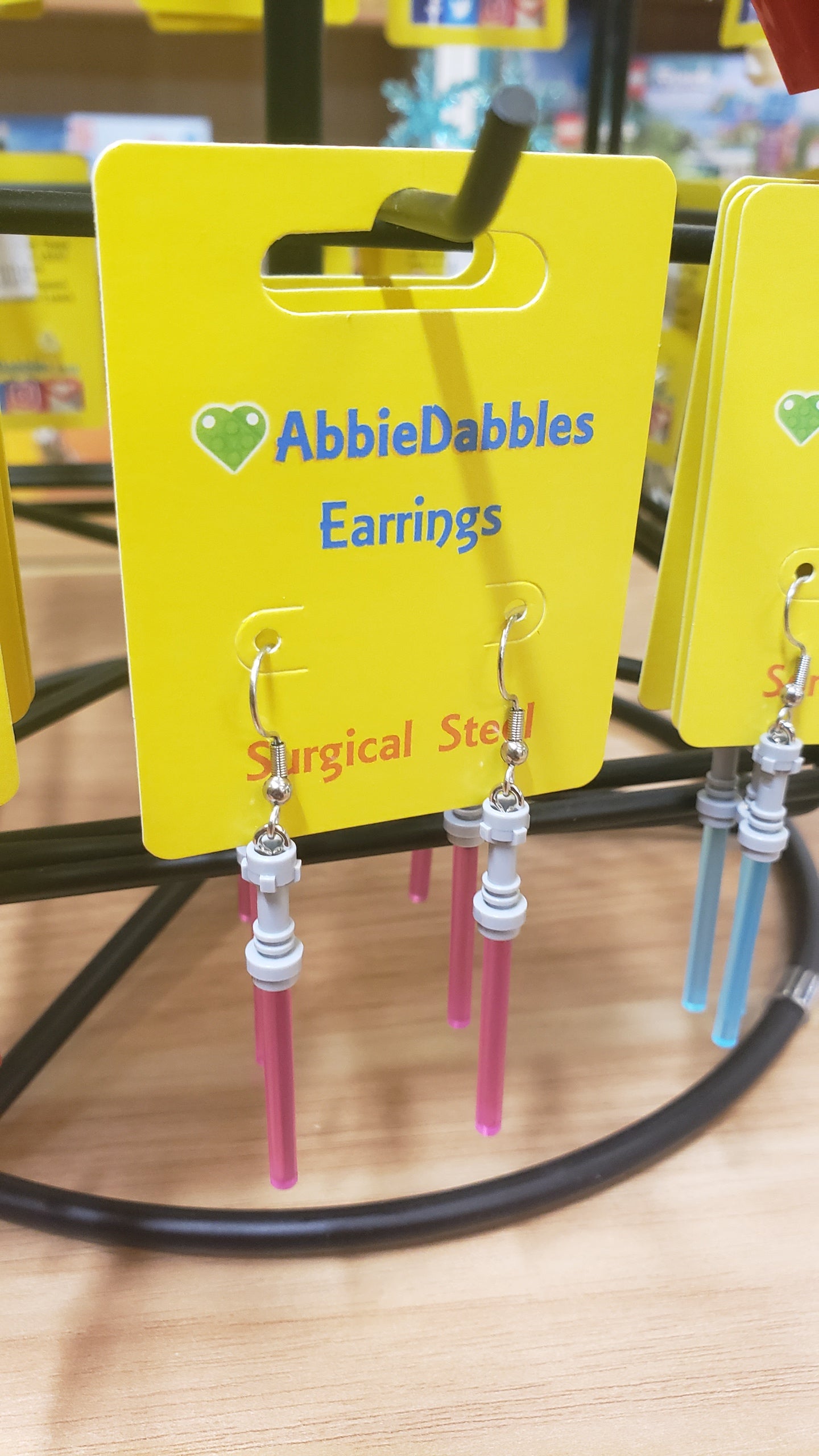 AbbieDabbles Earrings - Lightsabers