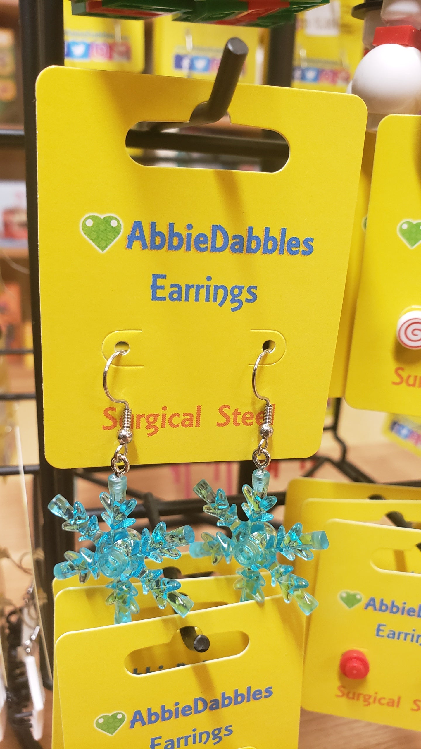 AbbieDabbles Earrings - Winter/Holiday/Christmas