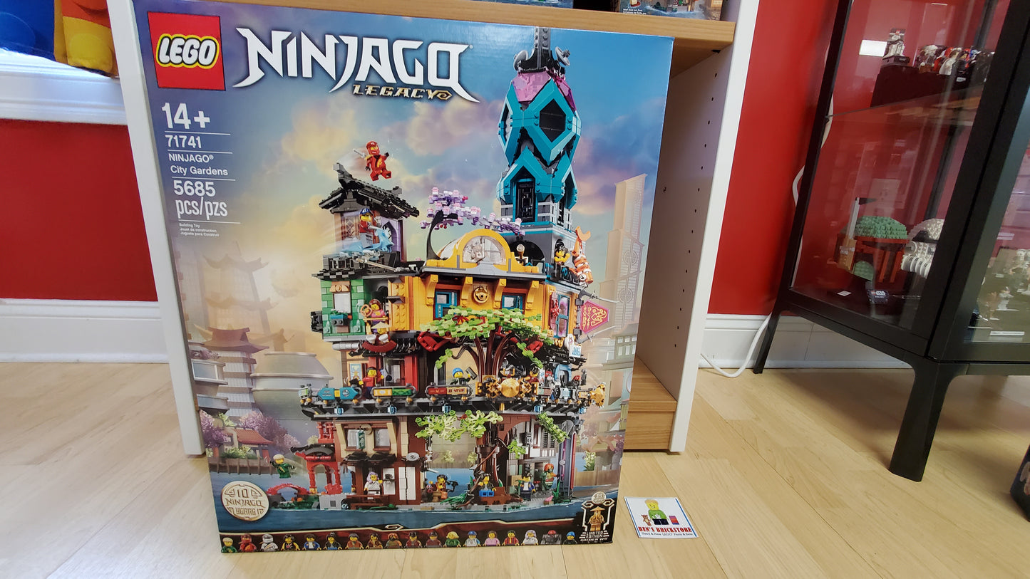 New, Sealed LEGO® NINJAGO® NINJAGO City Gardens 71741 Building Kit (5,685 Pieces)