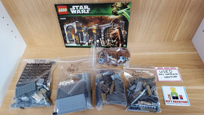 Used, Complete, NO BOX LEGO® Star Wars™ Set 75005 - Rancor Pit (380 Pieces)