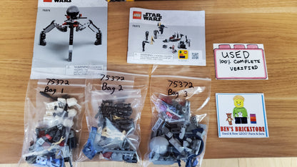 Used, Complete LEGO® Star Wars™ Clone Trooper™ & Battle Droid™ Battle Pack 75372 (215 pieces)